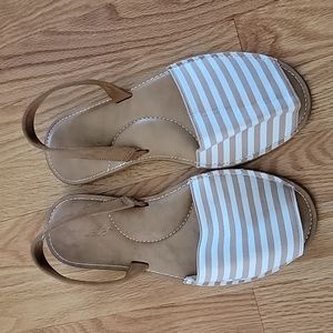 Tidewater Striped Sandals